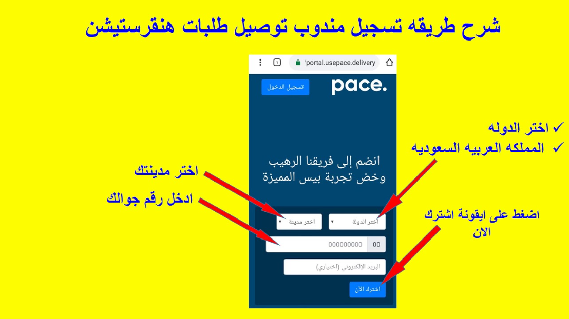 هنقرستيشن مندوب