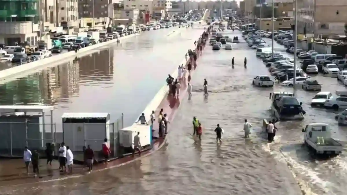 أمطار جدة اليوم