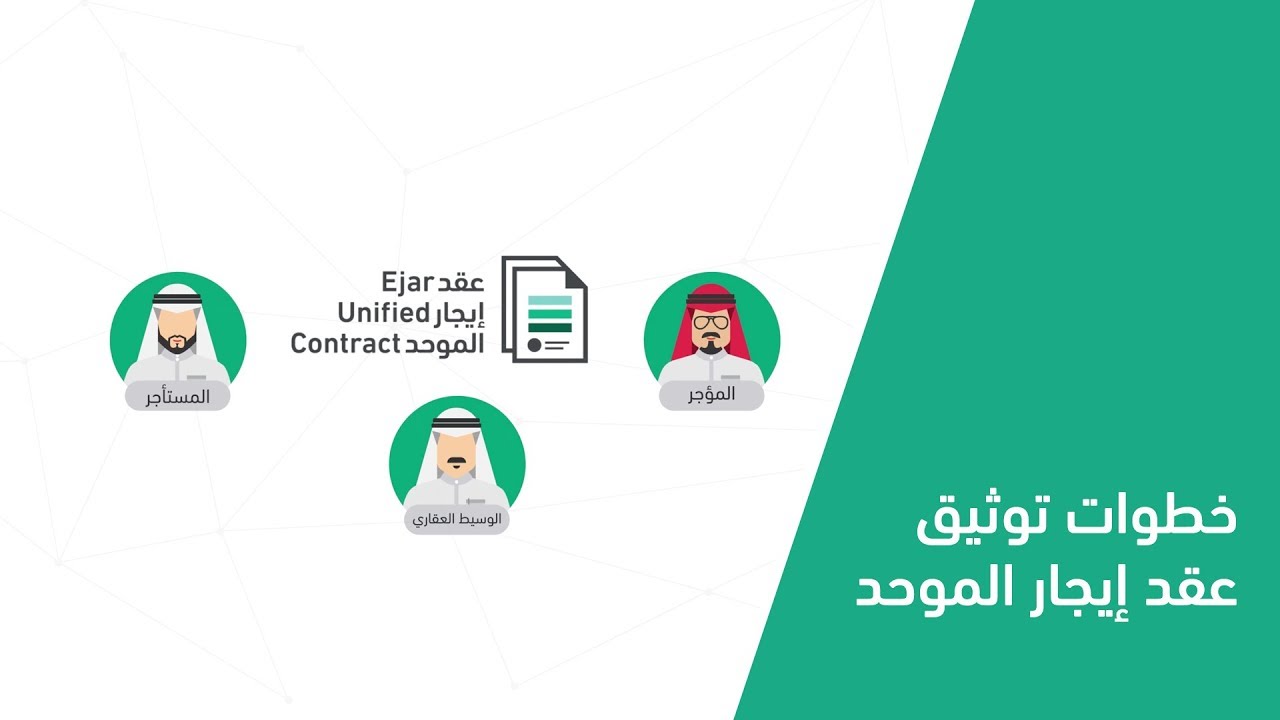ايجار توثيق العقود