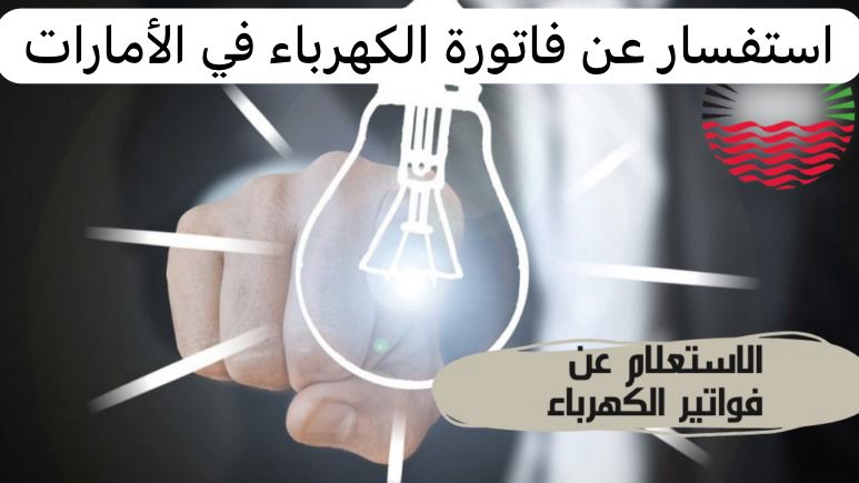 استفسار عن فاتورة الكهرباء