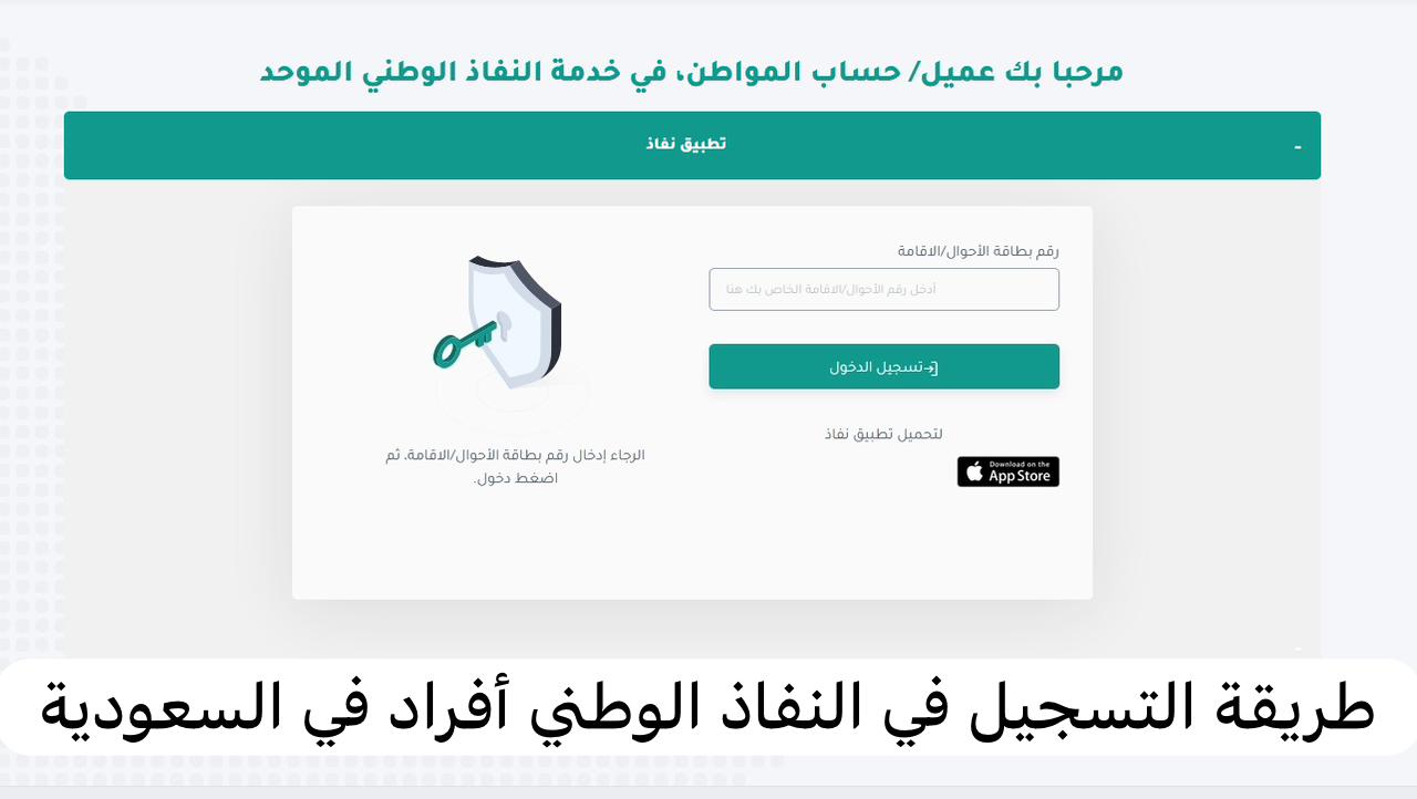 النفاذ الوطني أفراد